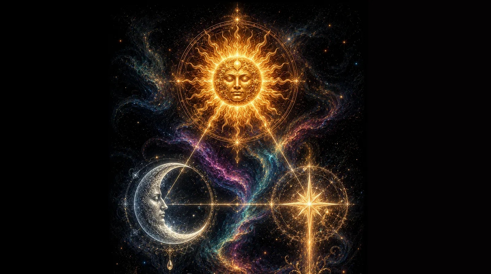 Big 3 - Sun, Moon and Rising Widget cover
