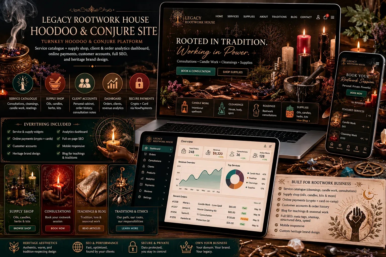 Legacy Rootwork House — Hoodoo & Conjure Site cover