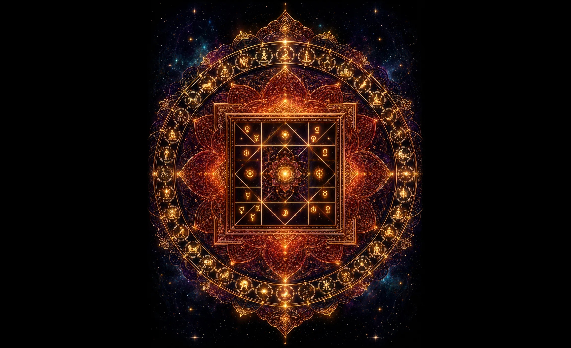 Vedic Chart - Full Reading Widget cover