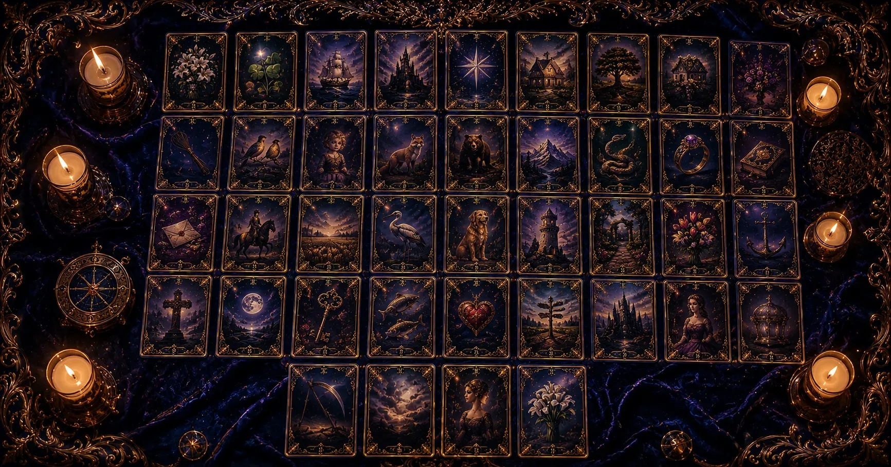Grand Tableau Lenormand Widget cover