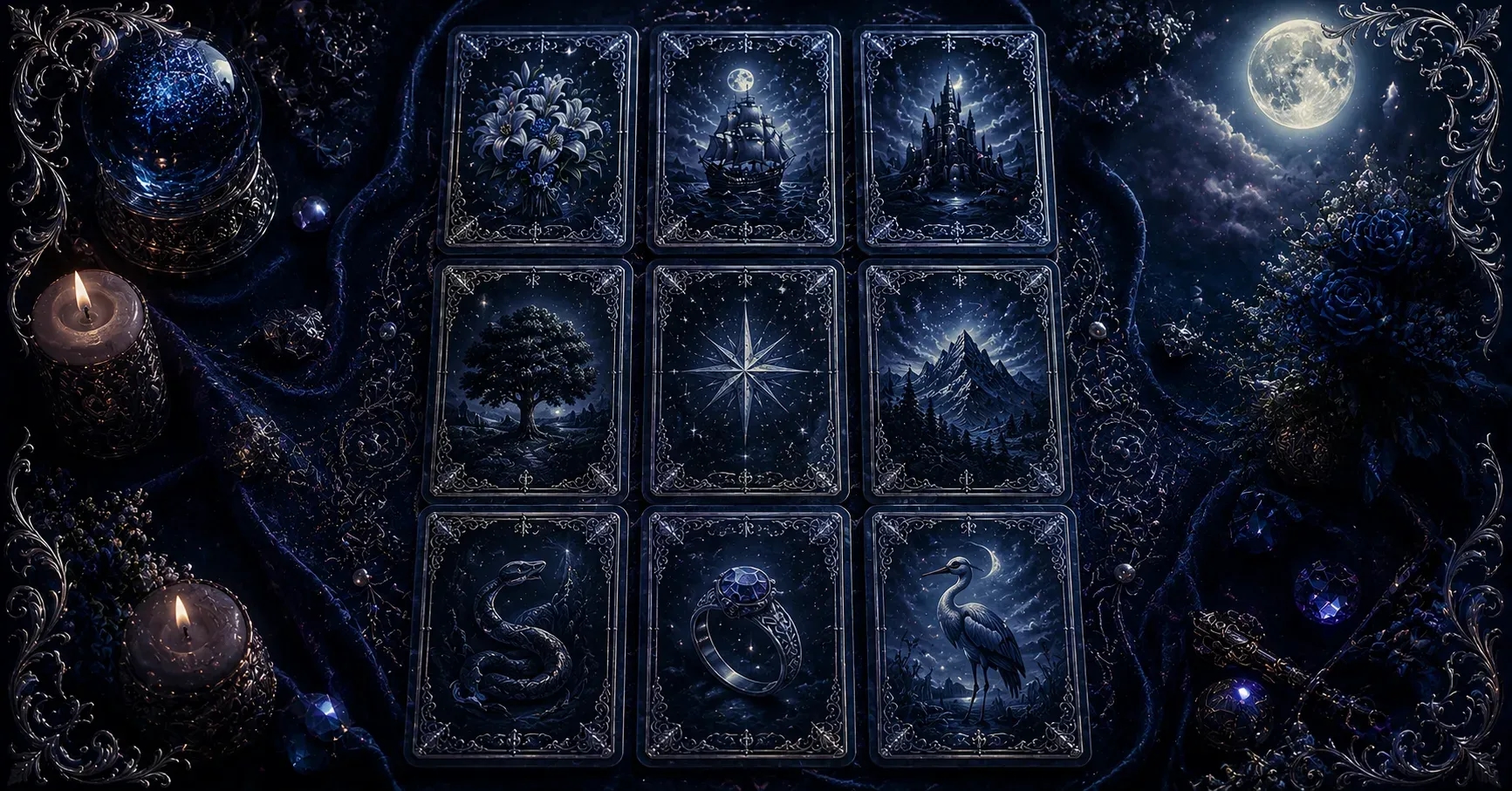 Petit Lenormand Spread Widget cover